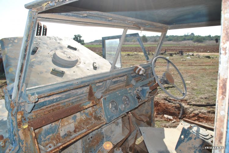 Брошенная техника на Кипре