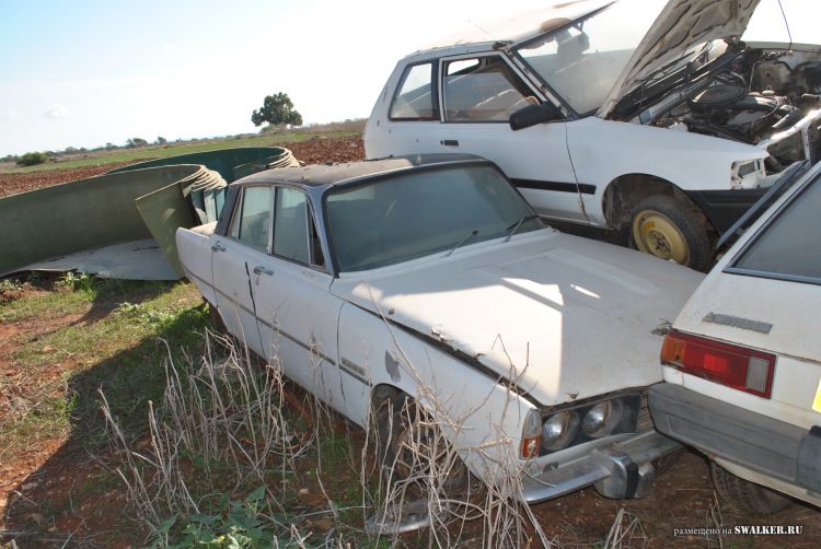 Брошенная техника на Кипре