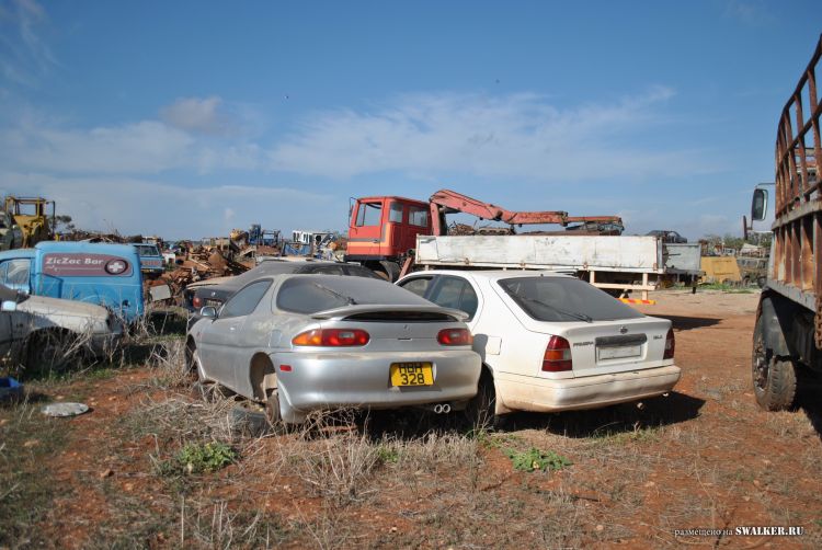 Брошенная техника на Кипре