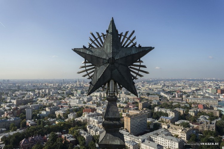 Звезды сталинских высоток, Москва