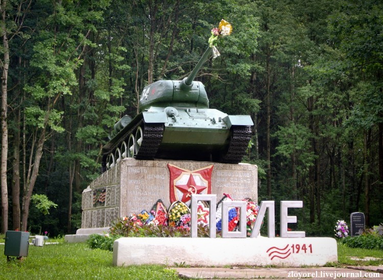 Танки-памятники, Смоленская область