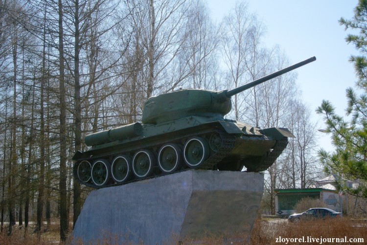Танки-памятники, Смоленская область