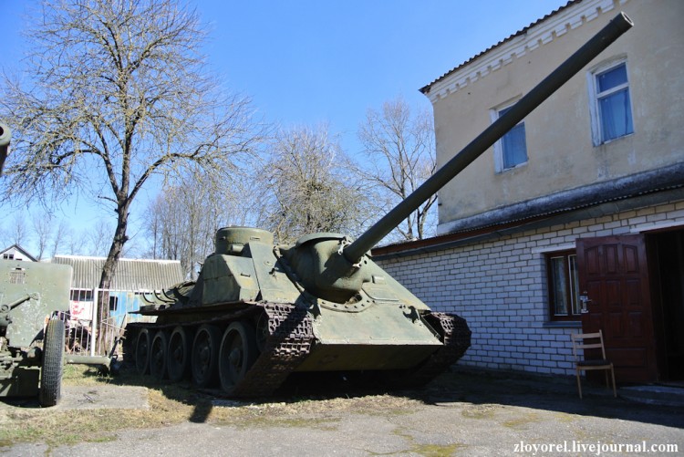 Танки-памятники, Смоленская область