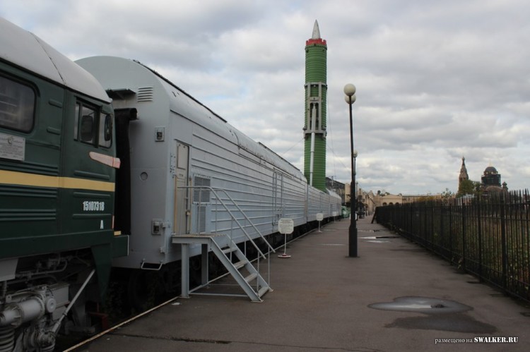 Ракетный эшелон «Молодец» возвращается