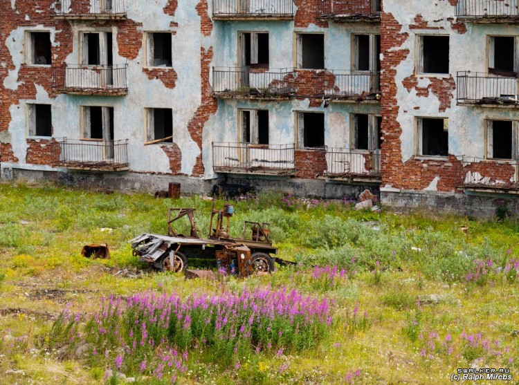 Заброшенные военные городки острова Кильдин