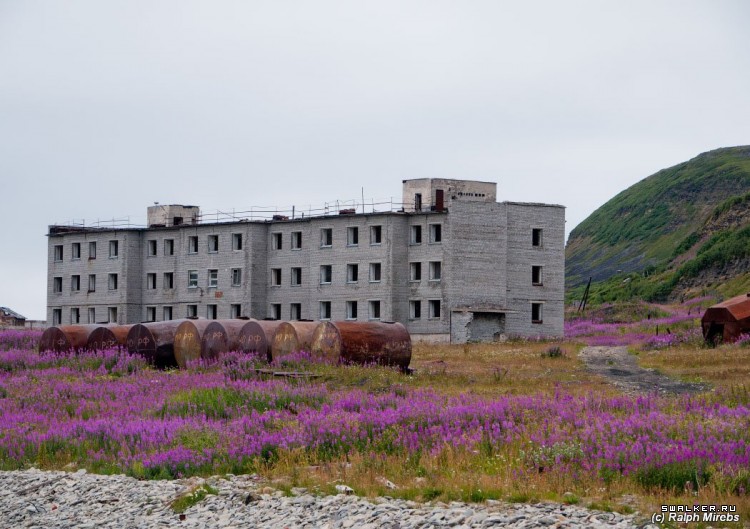 Заброшенные военные городки острова Кильдин