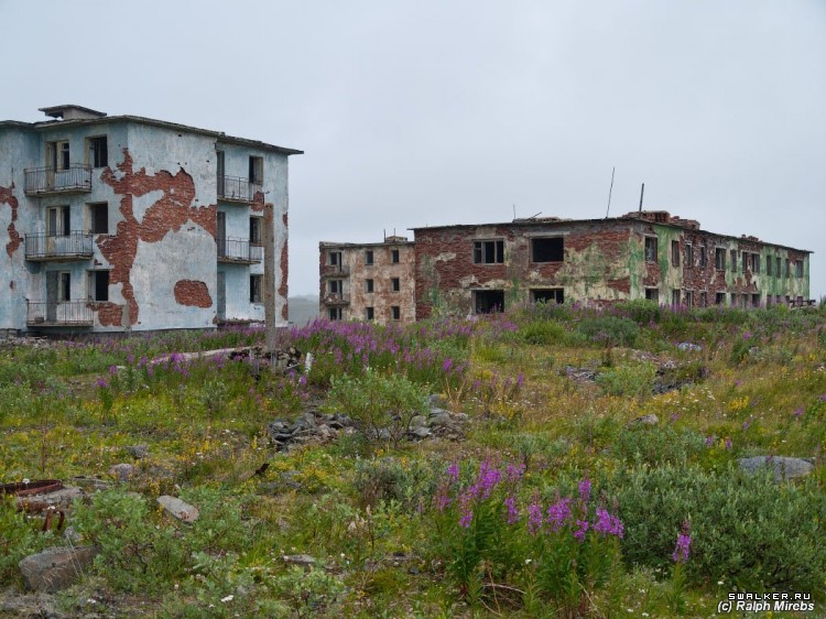 Заброшенные военные городки острова Кильдин