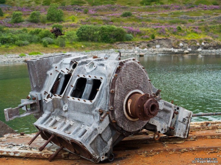 Заброшенные военные городки острова Кильдин