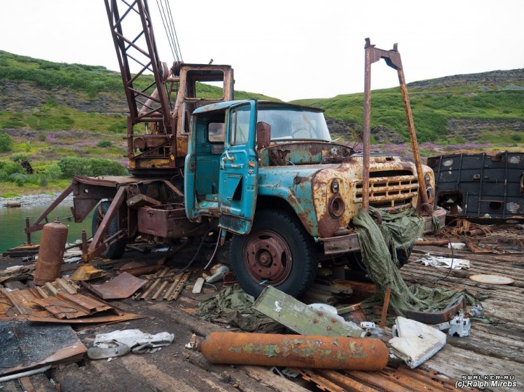Заброшенные военные городки острова Кильдин
