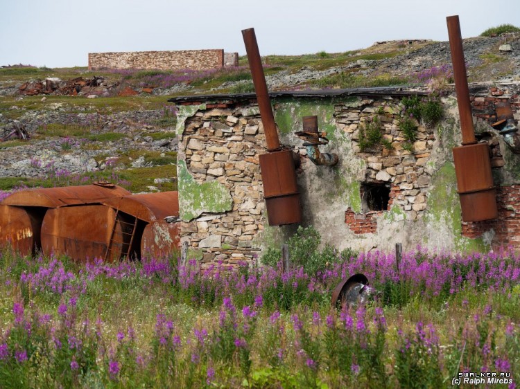 Заброшенные военные городки острова Кильдин