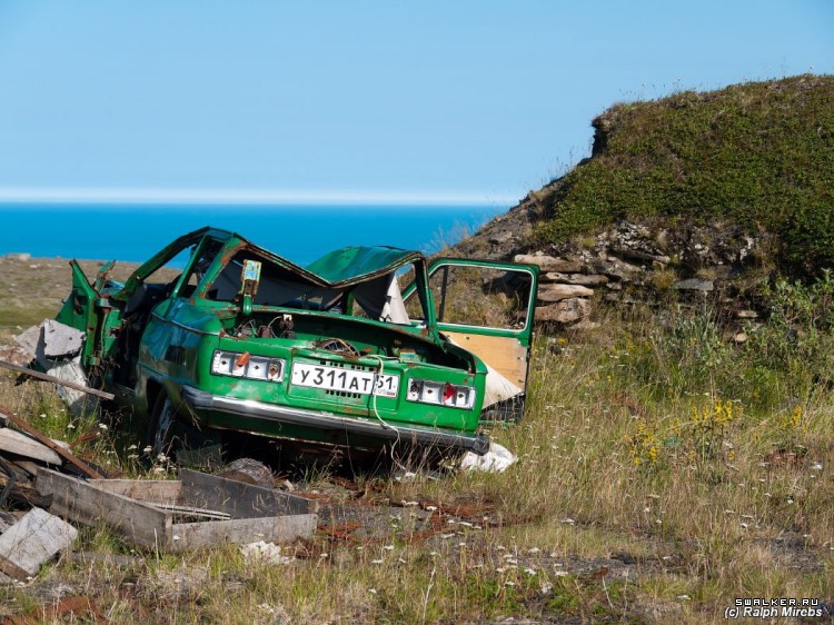 Заброшенные военные городки острова Кильдин