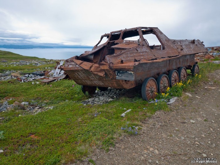 Заброшенные военные городки острова Кильдин