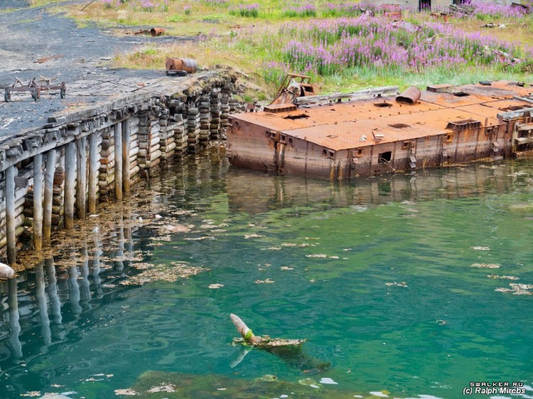Заброшенные военные городки острова Кильдин