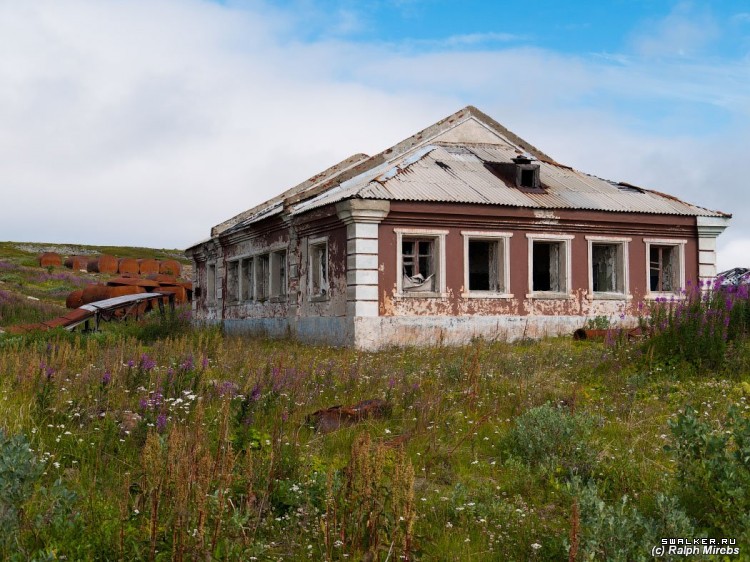 Заброшенные военные городки острова Кильдин