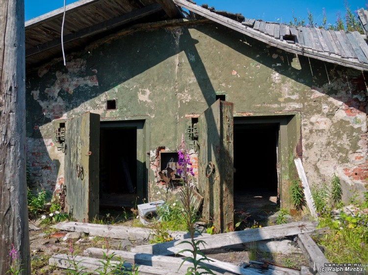 Заброшенные военные городки острова Кильдин