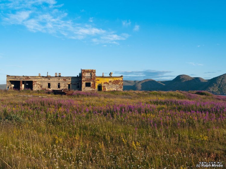 Заброшенные военные городки острова Кильдин