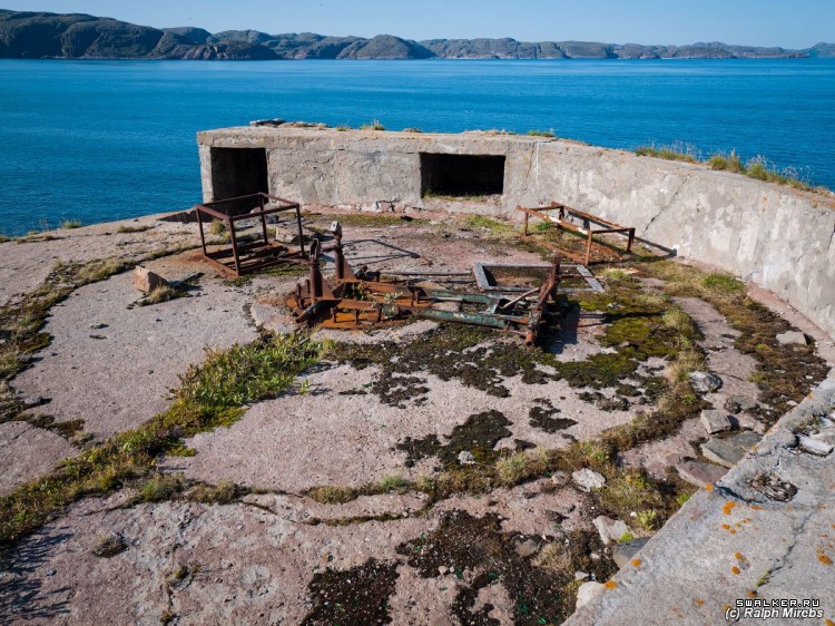 Заброшенные военные городки острова Кильдин
