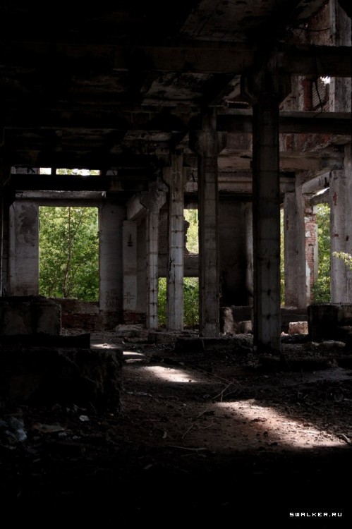 Заброшенный комбинат стройдеталей, Самарская область.