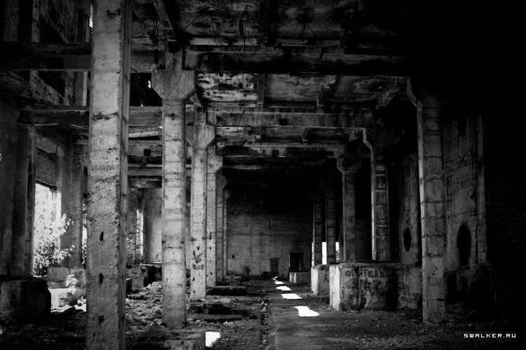 Заброшенный комбинат стройдеталей, Самарская область.