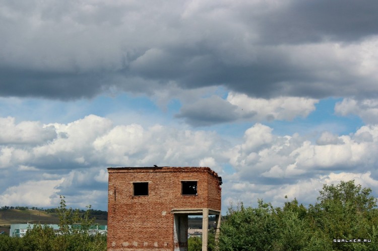 Заброшенный комбинат стройдеталей, Самарская область.