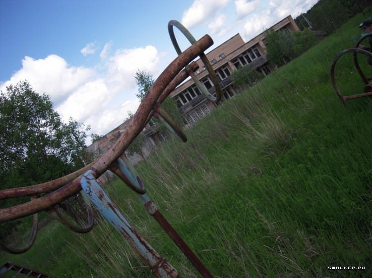 Маштабный заброшенный пионерлагерь