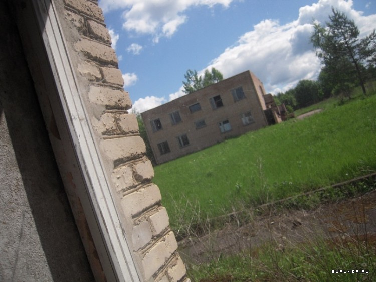 Маштабный заброшенный пионерлагерь