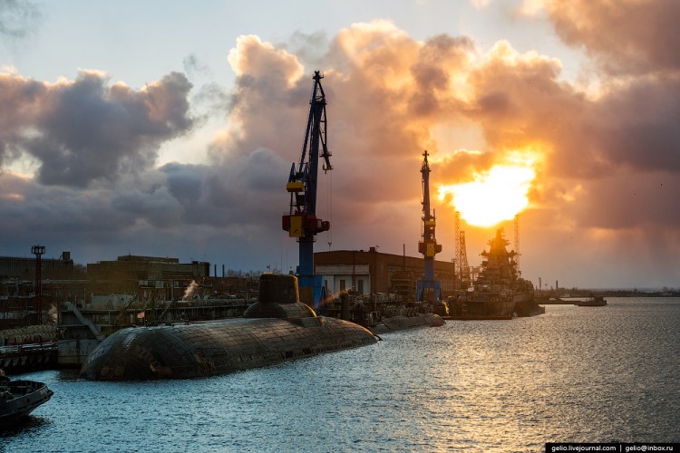 Завод Севмаш, Архангельск