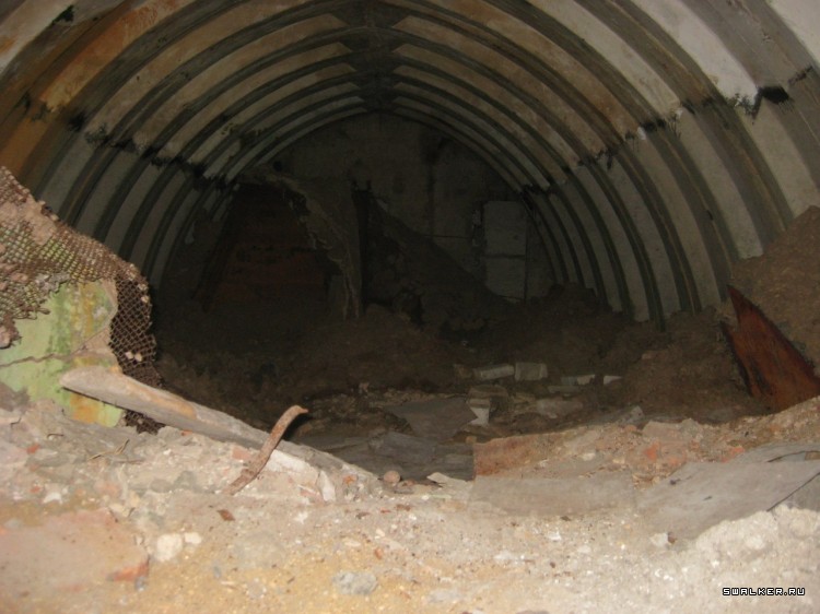 Позиция ПВО с бомбарем