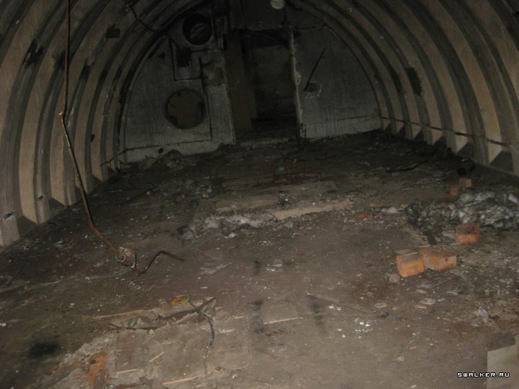 Позиция ПВО с бомбарем