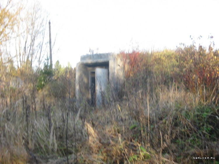 Позиция ПВО с бомбарем