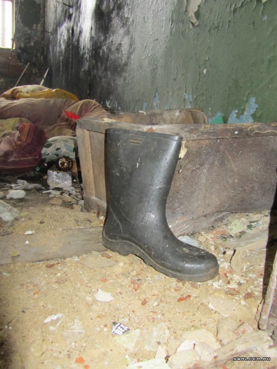 Почти брошенное железнодорожное депо, Московская область