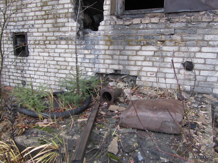 Почти брошенное железнодорожное депо, Московская область