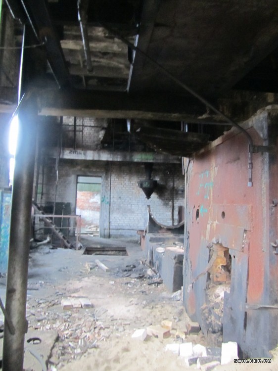 Почти брошенное железнодорожное депо, Московская область