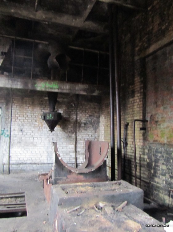 Почти брошенное железнодорожное депо, Московская область