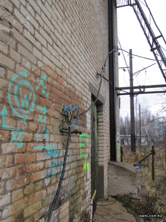 Почти брошенное железнодорожное депо, Московская область