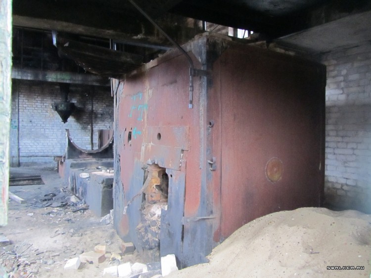 Почти брошенное железнодорожное депо, Московская область