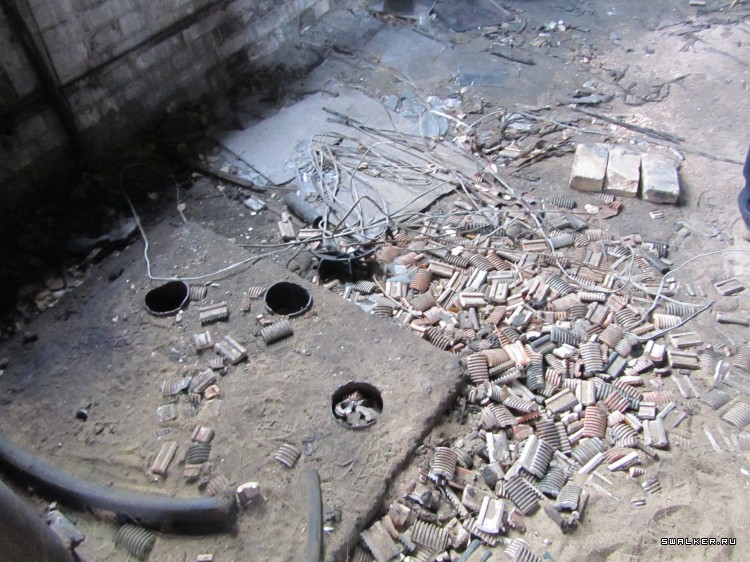 Почти брошенное железнодорожное депо, Московская область