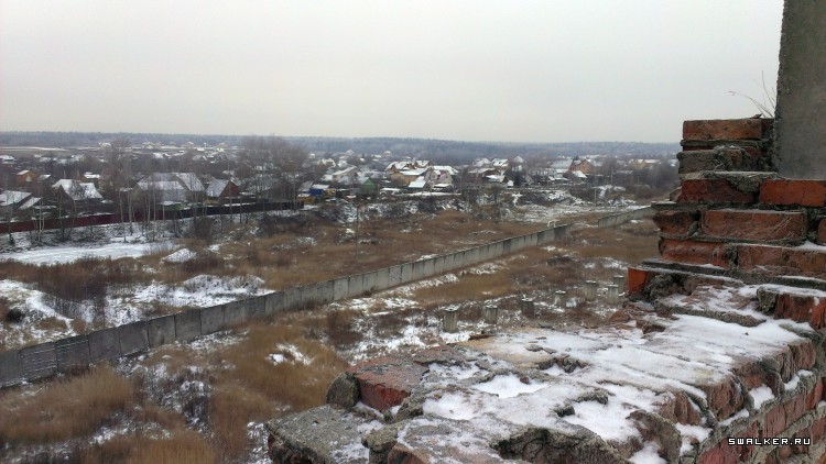 Брошенное недостроенное здание, Московская область