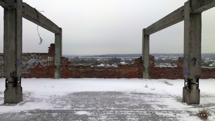 Брошенное недостроенное здание, Московская область