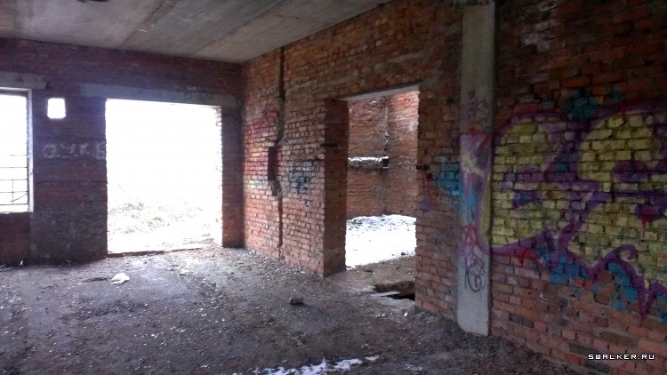 Брошенное недостроенное здание, Московская область