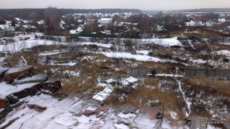 Брошенное недостроенное здание, Московская область