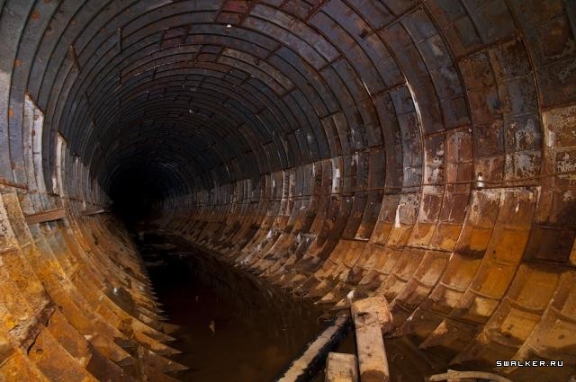 Заброшенное метро посреди леса