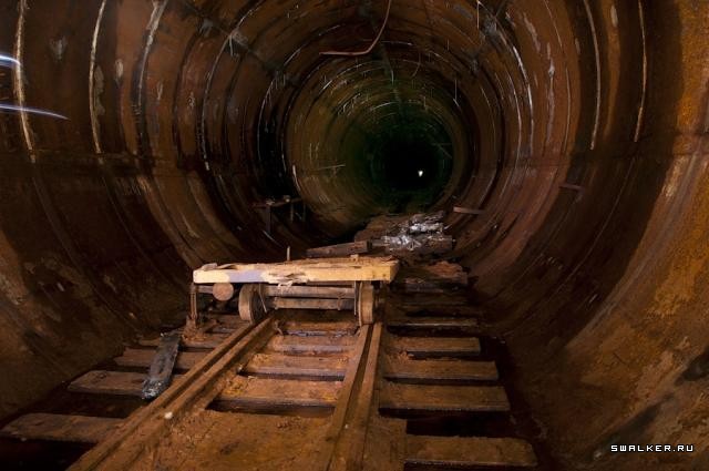 Заброшенное метро посреди леса