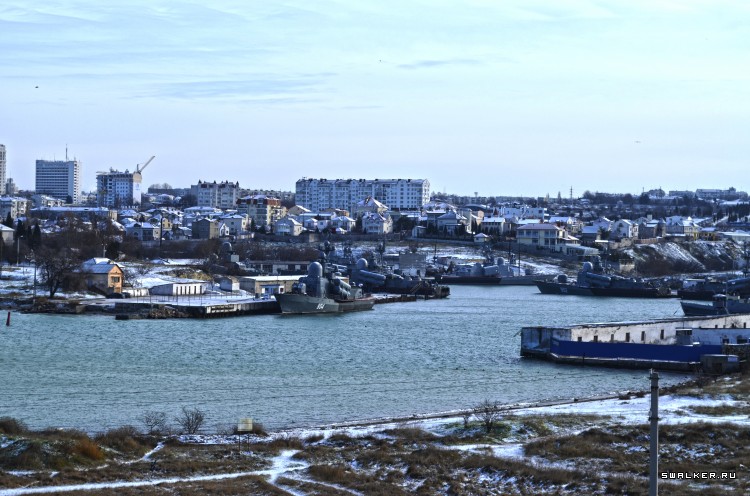 Зимний Херсонес. Крым. Севастополь Зимний Херсонес. Крым. Севастополь