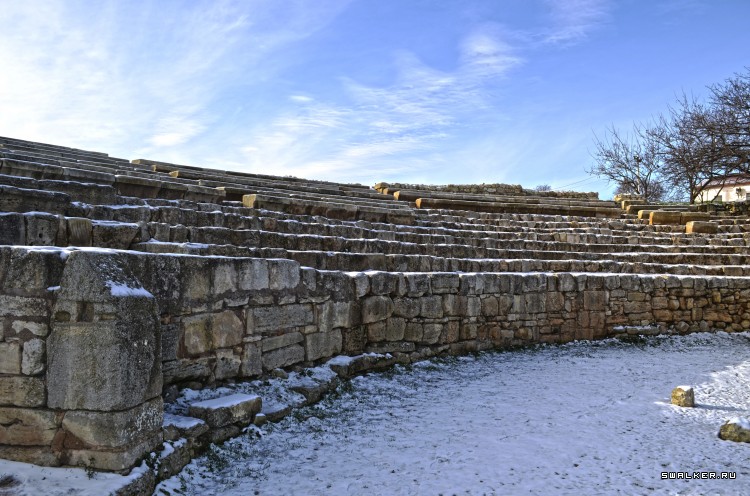 Зимний Херсонес. Крым. Севастополь Зимний Херсонес. Крым. Севастополь