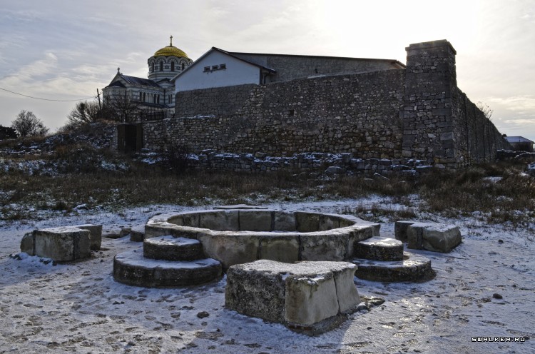 Зимний Херсонес. Крым. Севастополь Зимний Херсонес. Крым. Севастополь