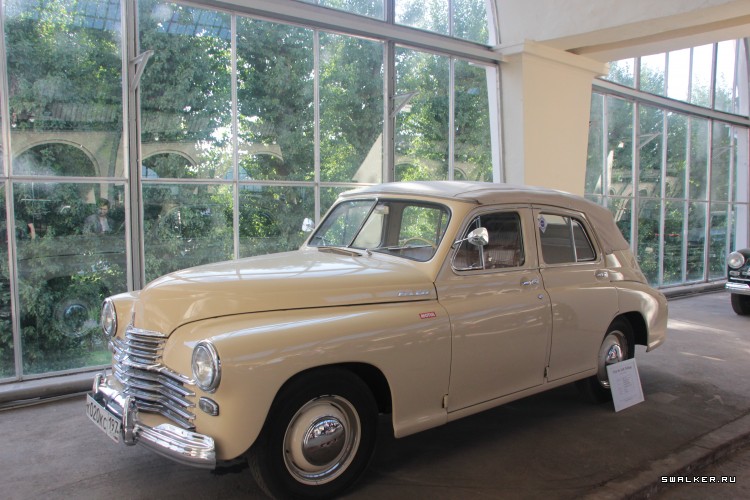 ВДНХ осень 2014 г. Выставка "Автомобилестроение СССР"