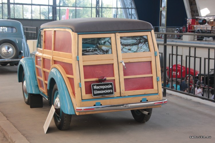 ВДНХ осень 2014 г. Выставка "Автомобилестроение СССР"