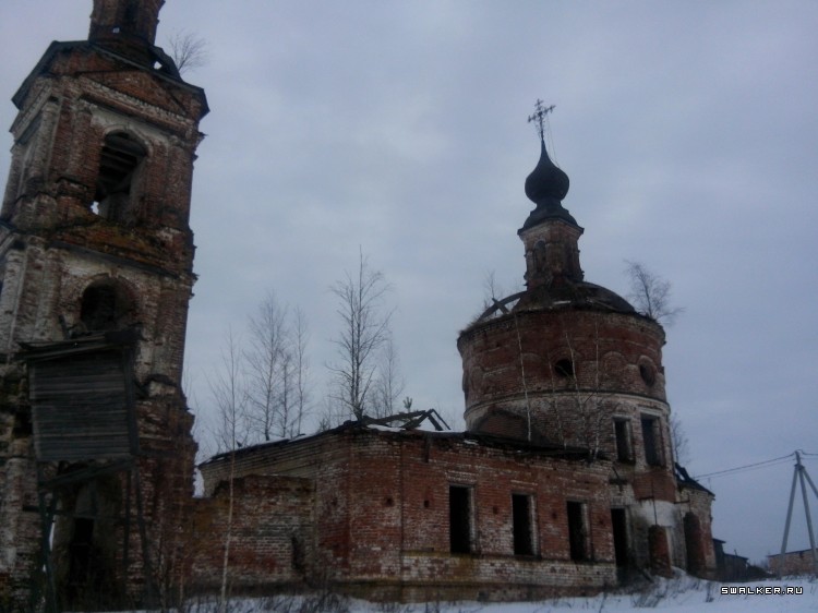 Заброшенная церковь с.Лужок Заброшенная церковь с.Лужок