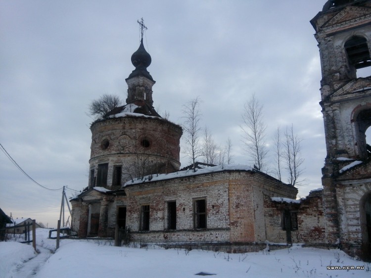 Заброшенная церковь с.Лужок Заброшенная церковь с.Лужок